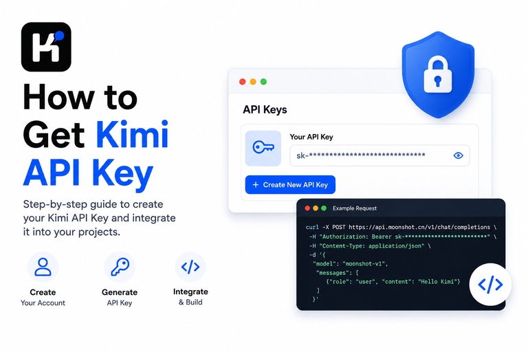 How to get a Kimi API key and use it securely in developer projects