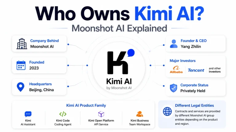 Kimi AI for Students showing study, research and note-taking tools